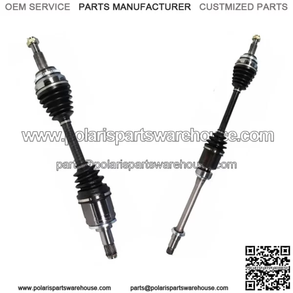 Front Pair CV Axle Joint Shaft Assembly Fits Lexus RX400h Highlander 3.3L 06-08 (For: Toyota) - Image 2