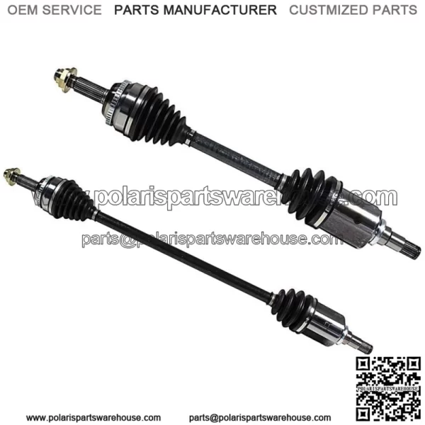 Front Driver & Passenger Pair CV Axle Shaft For Toyota Corolla Auto Trans 03-08 (For: Toyota)