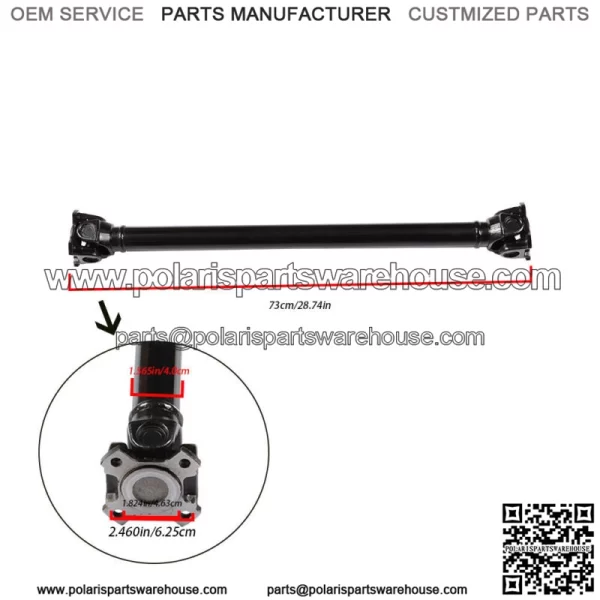 For 2012-2013 BMW 528 528i xDrive 2.0L AWD Front Drive Shaft 26208628043 - Image 3