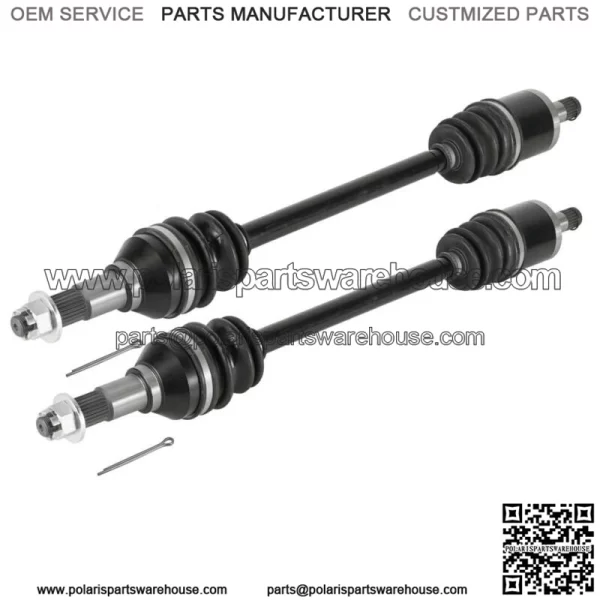 Front Right And Left CV Joint Axles for Can-Am Commander 1000 4X4 2011-2012