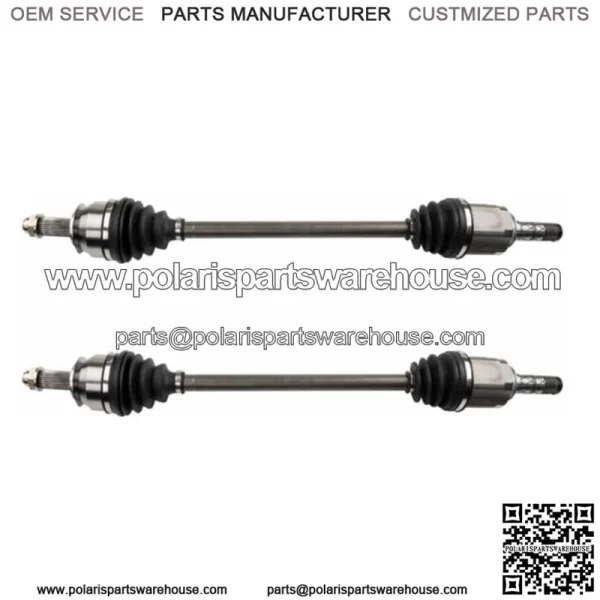 Front Complete CV Joint Axle Shaft Driver Passenger Pair 28321SG000 28321SG010 447-62370 447-62371 NCV66012 CSA34382