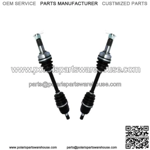 Front CV Axle Shafts Pair 2 for 2015-2019 Honda TRX420FM1 FourTrax Rancher 4x4 (For: Honda)