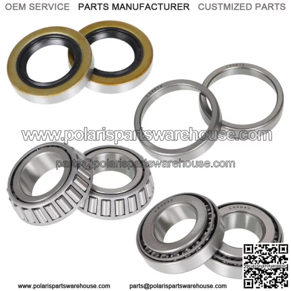 For EZGO Front Wheel Hub Bearings & Seal Golf Cart Gas or Elec 1976 & UP,2 pack