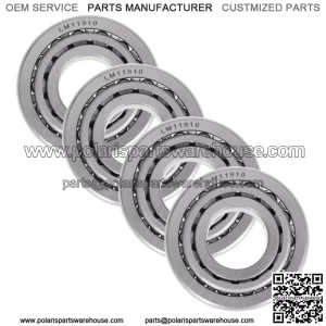 Golf Cart 4X Front Wheel Hub Bearing For Club Car Precedent Gas & Elec 2004+