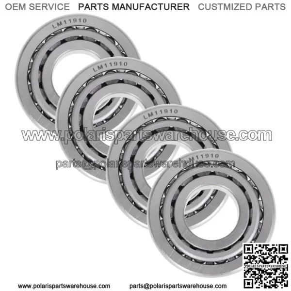 Golf Cart 4X Front Wheel Hub Bearing For Club Car Precedent Gas & Elec 2004+