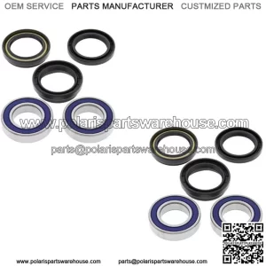 Front Wheel Bearings & Seal Kit For 02-07 Suzuki LT-F400F Eiger 4x4 For: More than one vehicle