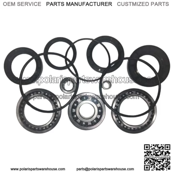 REAR DIFFERENTIAL BEARING & SEAL KIT HONDA FOURTRAX TRX300FW 1988-2000 4WD 2WD For: Honda