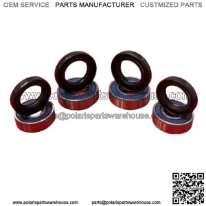 Honda TRX200D 1990-1997 Both Front Wheel Bearings & Seals TRX 200 For: Honda FourTrax 200