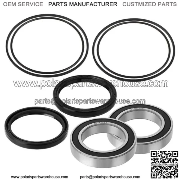 Rear Axle Wheel Bearing & Seal O-Ring kit for Honda FourTrax 250 TRX250R TRX250X For: Honda