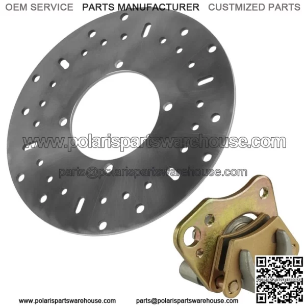 Front Right Brake Caliper & Disc For Polaris Ranger 400 2012 For: Polaris Sportsman 570