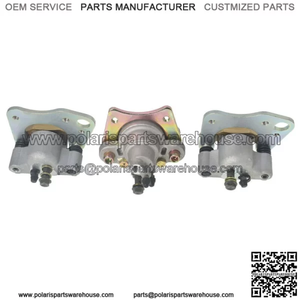 Front & Rear Brake Calipers Pads For Polaris Sportsman 450 500 570 800 2007-2009 - Image 2