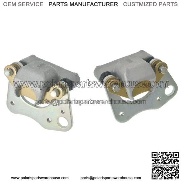 Front & Rear Brake Calipers Pads For Polaris Sportsman 450 500 570 800 2007-2009 - Image 3