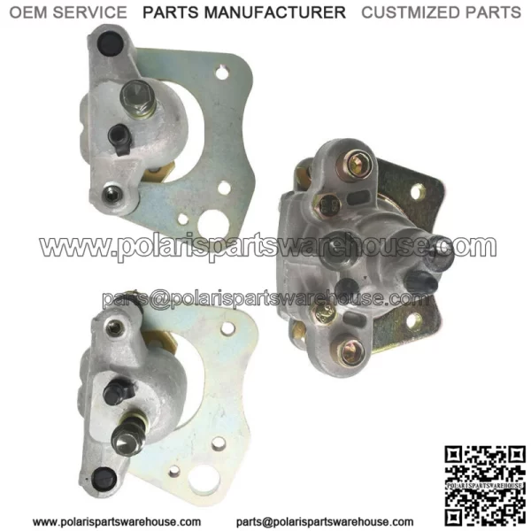 Front & Rear Brake Calipers Pads For Polaris Sportsman 450 500 570 800 2007-2009 - Image 5