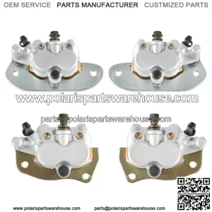 For Yamaha Rhino 700 YXR700 2008-2013 With Pads Front & Rear Brake Calipers