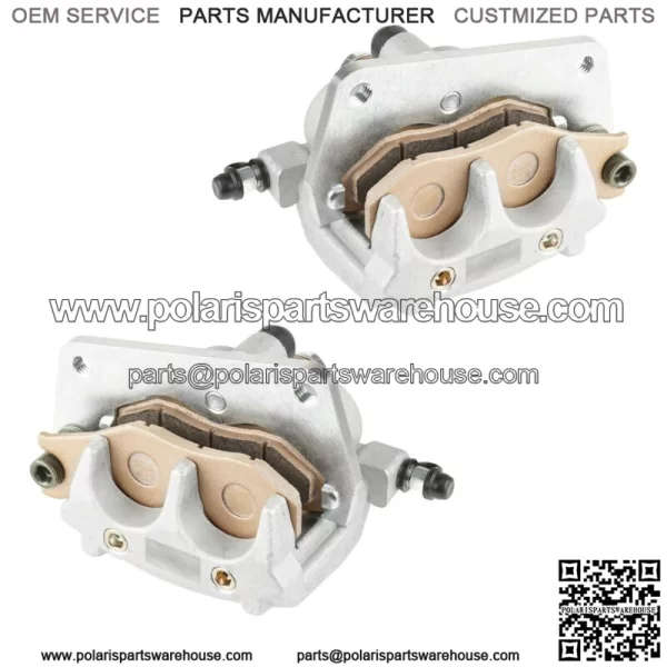 Front Left Right Brake Caliper w/ Pad for Yamaha Raptor 700 700R YFM700R 2006-24 (For: Yamaha Raptor 700)