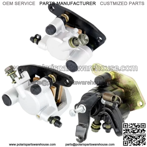 Front and Rear Brake Caliper w/Pads for Yamaha Blaster 200 YFS200 2003 2004-2006 (For: Yamaha YFS200) - Image 2