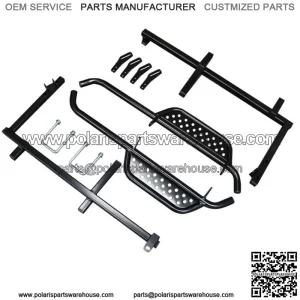 Heavy Duty Nerf Bars / Running Boards for EZGO RXV 2008+ Golf Cart Set of 2
