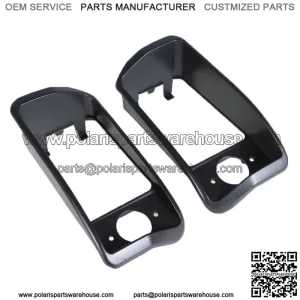 For Club Car Golf Cart DS Black Headlight Bezels Driver 1016880 1016879 1993+