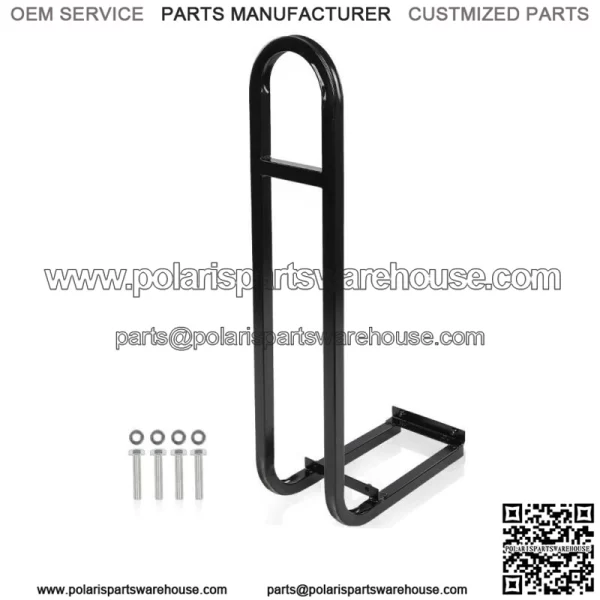Black Golf Cart Rear Seat Safety Grab Bar Fit for EZGO, Club Car, Yamaha