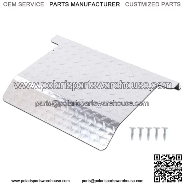 Fit For EZGO TXT Golf Cart Polished Chrome Diamond Plate AcceEngine Cover