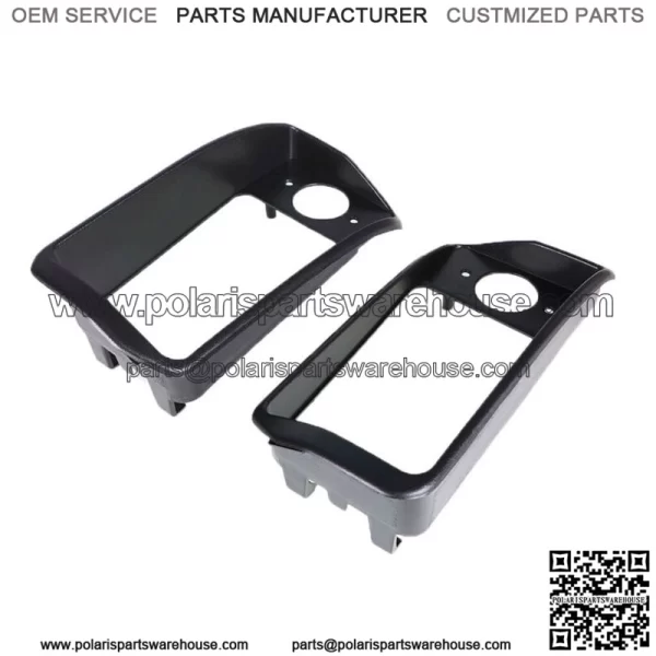 Golf Cart Black Headlight Bezel Driver & Passenger For Club Car DS 1993+ 1016880