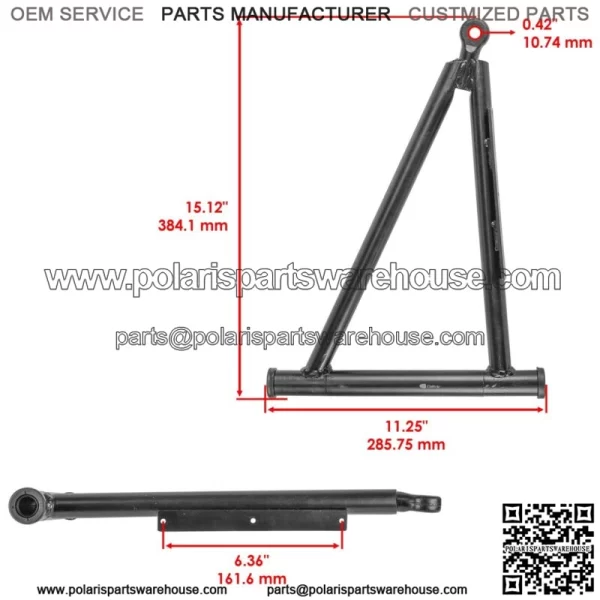 Front A-Arm For Polaris Sportsman X2 570 EPS 2015 Lower Right & Left For: Polaris Sportsman 570 - Image 3
