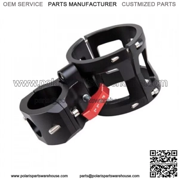 Dragonfire Racing Quick Release Fire Extinguisher Mount Matte Black For: More than one vehicle