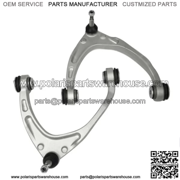 Front Upper Aluminum Control Arm Ball Joint Pair Set for 2014-2016 Chevy GMC  (For: Chevrolet Silverado 1500)