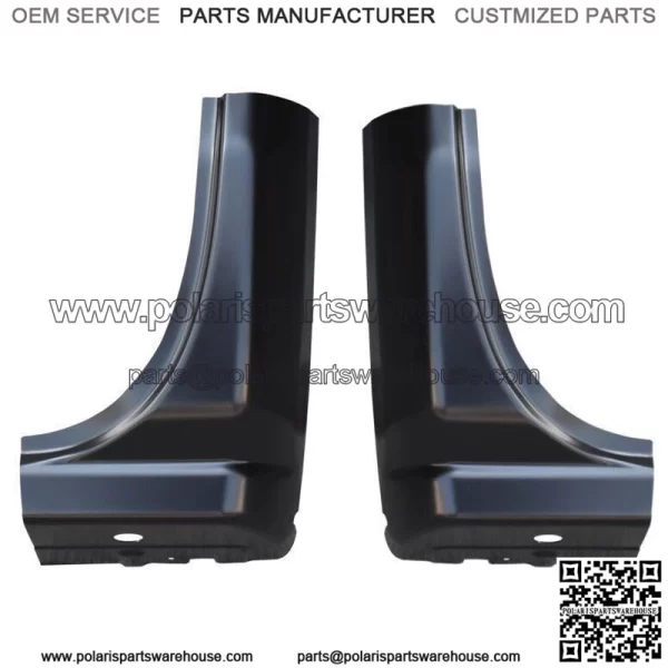Lh Rh 2014-2018 Chevy Gmc Pickup Rear Cab Corner Set 4 Door Extended Cab (For: More than one vehicle)