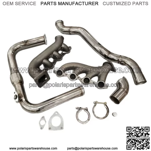 FULL Hotparts Turbo T4 Kit Vortec V8 LS 4.8 5.3 6.0 6.2 FOR Silverado Sierra LSX (For: More than one vehicle)