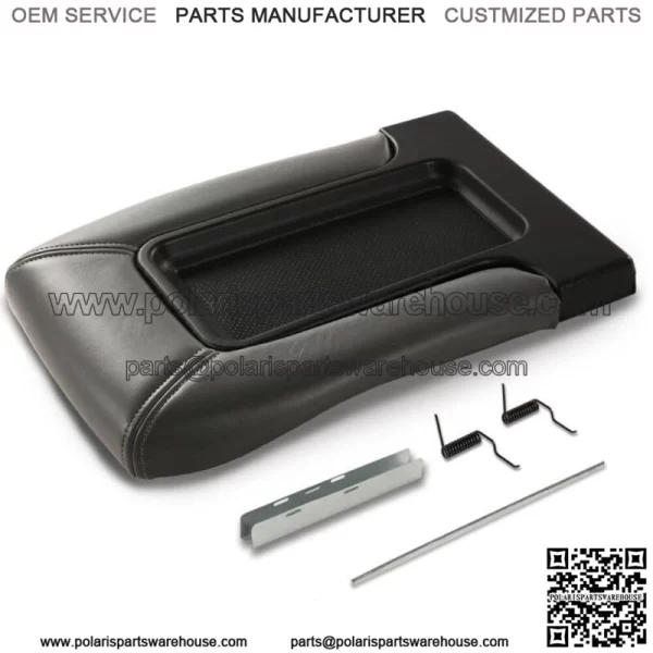 Leather Center Console Lid Arm Rest Cover Fit For 1999-2007 Chevy Silverado (For: More than one vehicle)