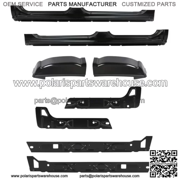 For 99-07 Silverado Sierra 1500 Crew Cab Outer& Inner Rocker Panels& Cab Corners (For: More than one vehicle)