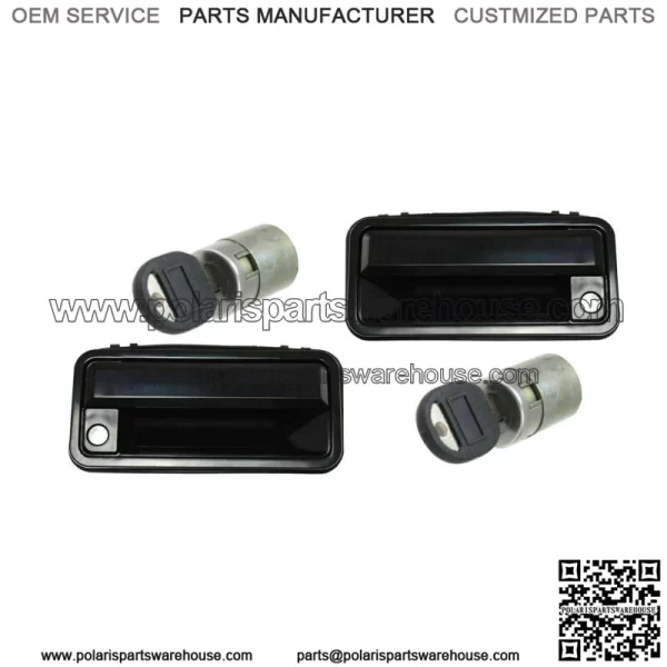 Door Handles + Door Locks Front For 1988-2094 Chevrolet GMC C/K Series Pickup