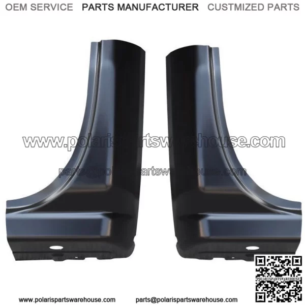 Cab Corner Set 14-18 Chevy Silverado 4 Extended Cab Key Parts (For: More than one vehicle)
