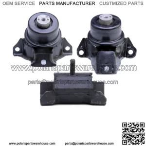 Front L & R Engine & Trans Mount 3PCS. 14-18 for Chevy Silverado 1500, Suburban (For: Chevrolet Silverado 1500)
