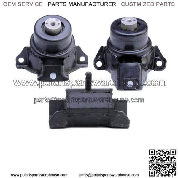 Front L & R Engine & Trans Mount 3PCS. 14-18 for Chevy Silverado 1500, Suburban (For: Chevrolet Silverado 1500)