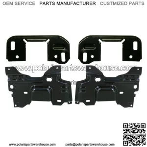 Front Bumper Mounting Brackets Set For 2009-2014 Ford F-150 (For: Ford F-150)