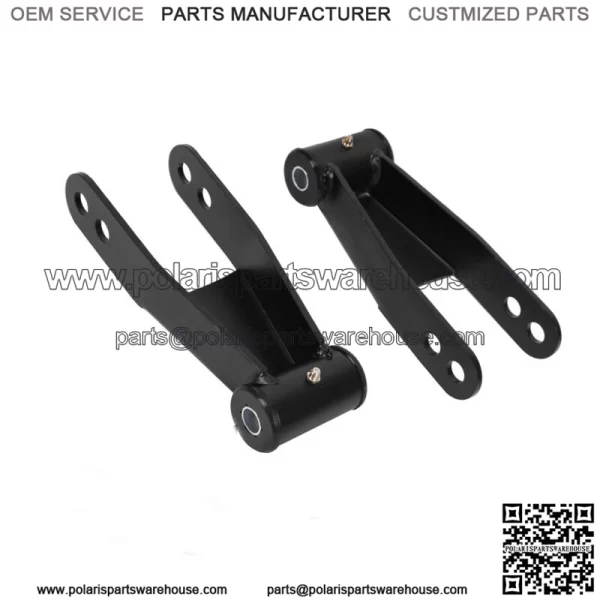 2'' Rear Drop Lowering Shackles Pair For 1988-2018 Chevy Silverado Sierra 1500 (For: More than one vehicle) - Image 2