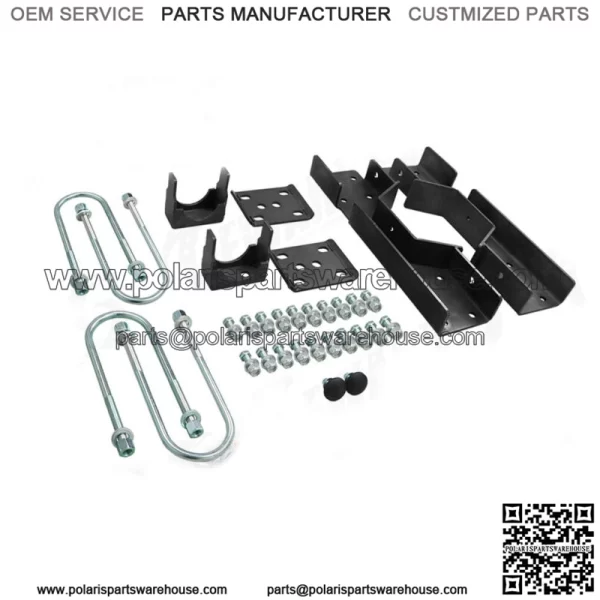 Rear Lower Kit Flip Notch Kit 8" Drop Fit for 1988 - 1998 Chevy Silverado C3500