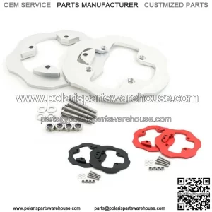 CNC Dual Sprocket Guard Chain Protectors For Honda TRX450ER TRX 450ER 2006-2014 For: Honda