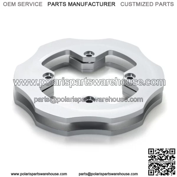CNC Dual Sprocket Guard Chain Protectors For Honda TRX450ER TRX 450ER 2006-2014 For: Honda - Image 4