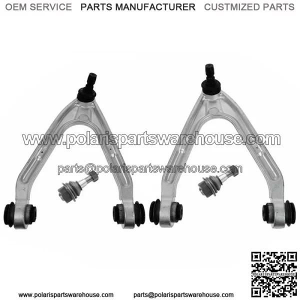 For Hummer H3 3.7L 5.3 L Control Arm Ball Joint Front Upper Lower LH RH Set of 4