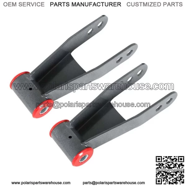 For 1988-1998 Chevy GMC 1500 C15 K15 Truck 4" Rear Drop Kit Shackles & Hangers - Image 5