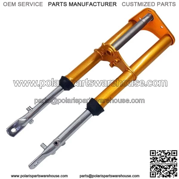 For HONDA 50 XR50 CRF50 DRUM BRAKE STOCK M FK01 US FORKS SET SUSPENSION - Image 2