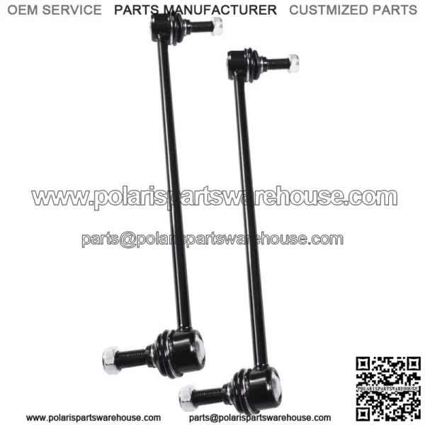 6pc Suspension Kit Front Control Arm Sway Bar Tierod For 07-12 Hyundai Santa Fe - Image 2