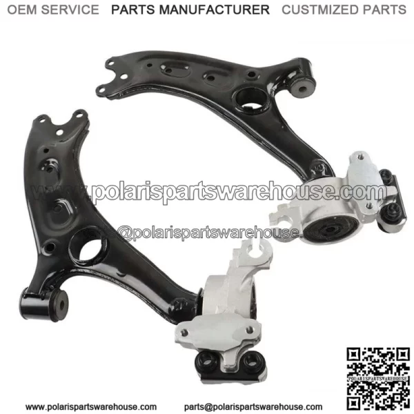 For 2017 - 2019 Honda CR-V Front Lower Control Arms Ball Joint Pair Kit - Image 4