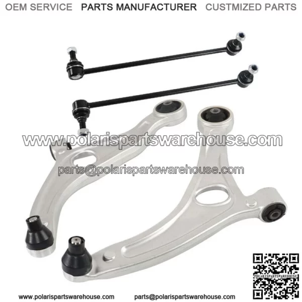 For 2011-2012 Kia Optima Hybrid 2.4L Front Lower Control Arms Sway Bar - Image 3
