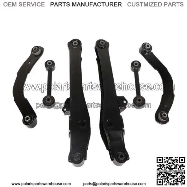 For 2007-17 2.0L Jeep Compass Rear Upper Lower Locating Lateral Control Arm Kit - Image 3