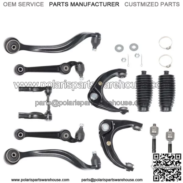 Front Upper & Lower Control Arm Sway Bar Tie Rod for Ford Lincoln Mercury - Image 3