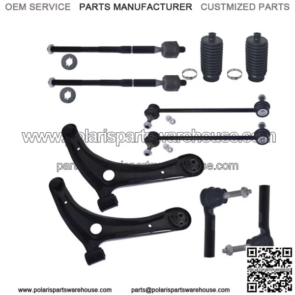 For 2007-2016 Jeep Compass Patriot 2.4L Front Lower Control Arm Sway Bar Kit